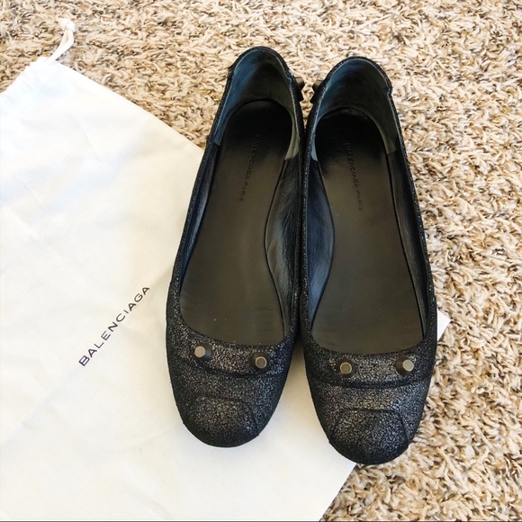 balenciaga arena flats
